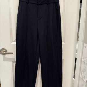 J. Crew Navy Wool Trousers